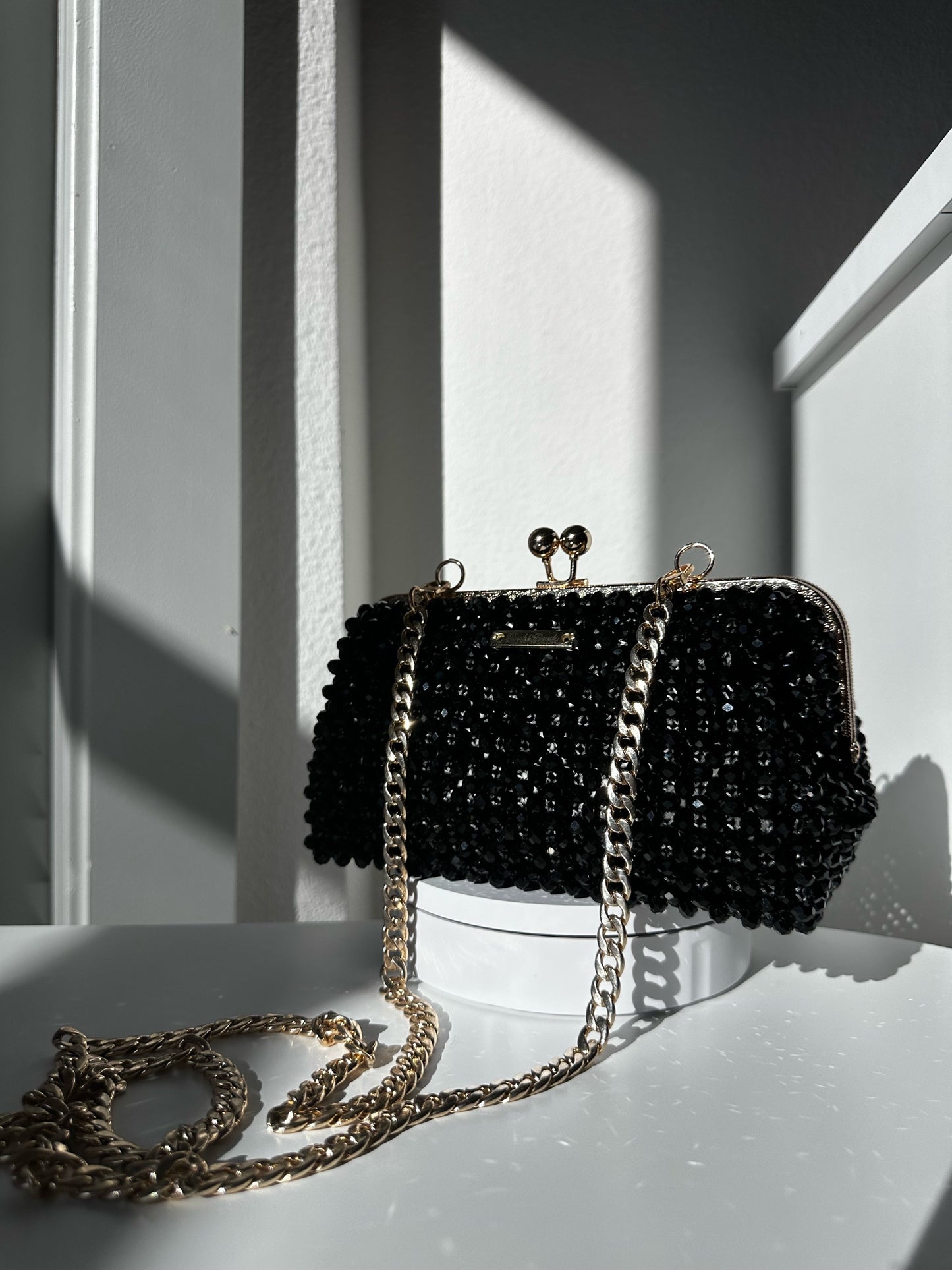 Cuboid Clutch (champagne)