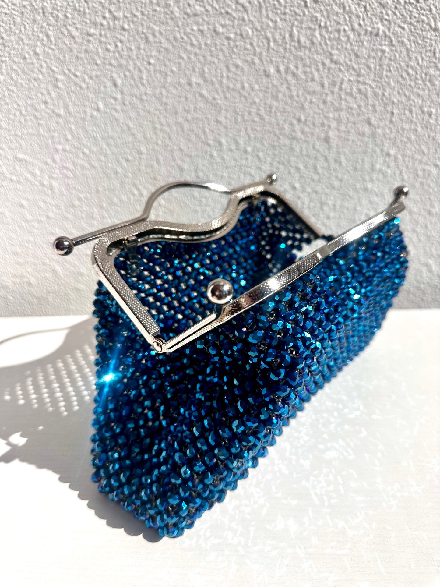 Boss Clutch (metallic blue)