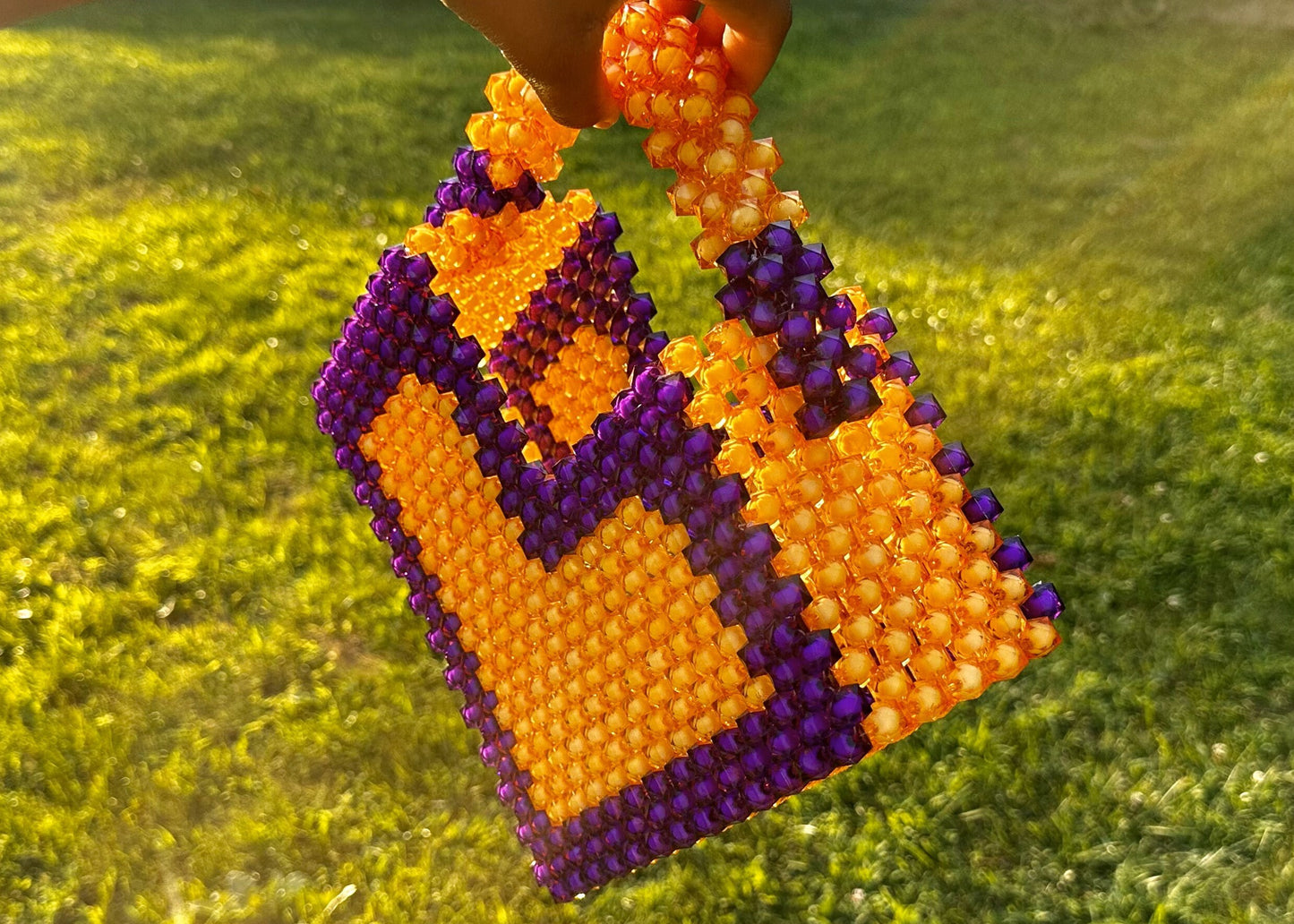 Diamond Heart Bag
