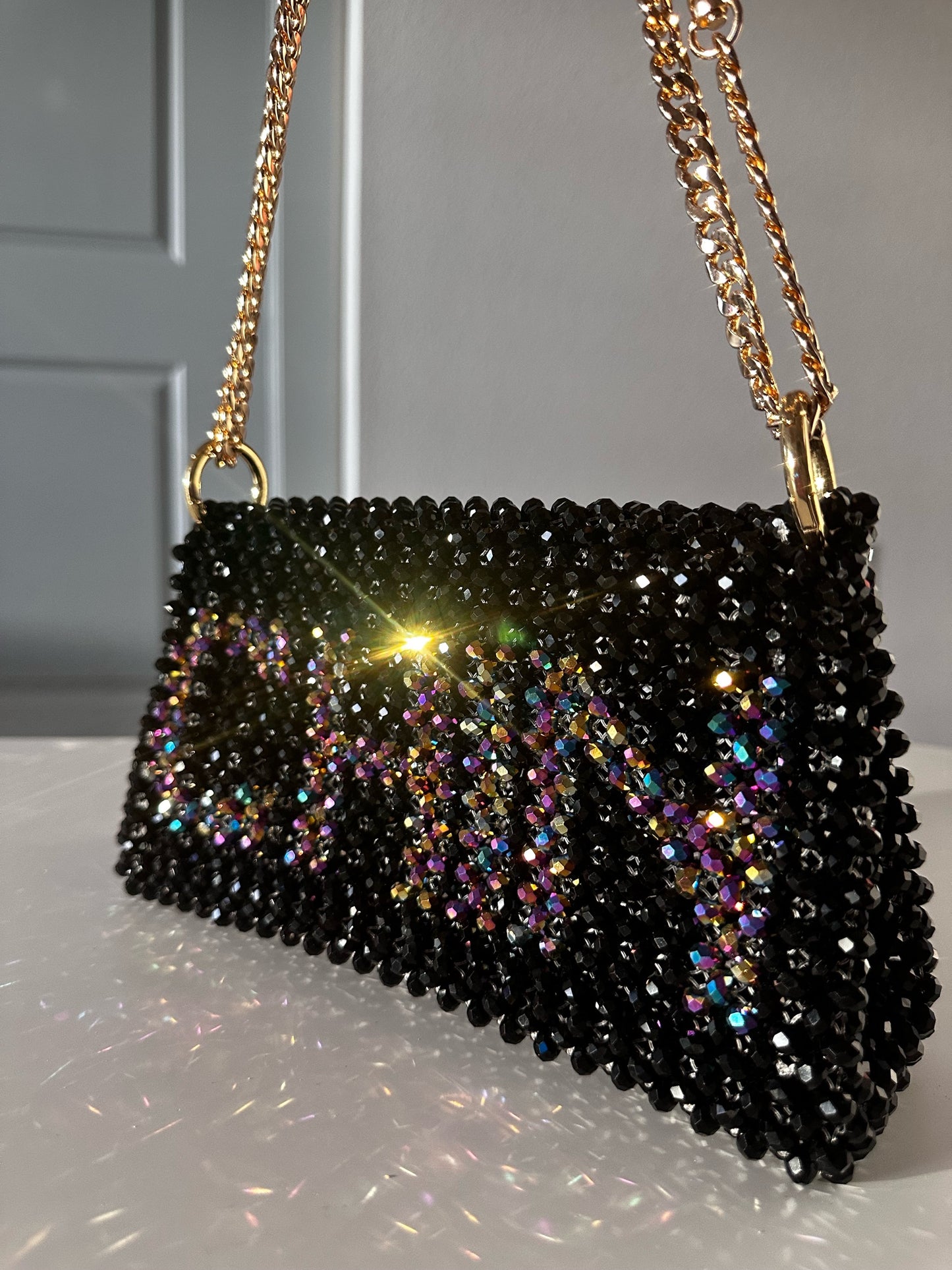 Oluchi’s Classic Outline Bag (black/multicolor)