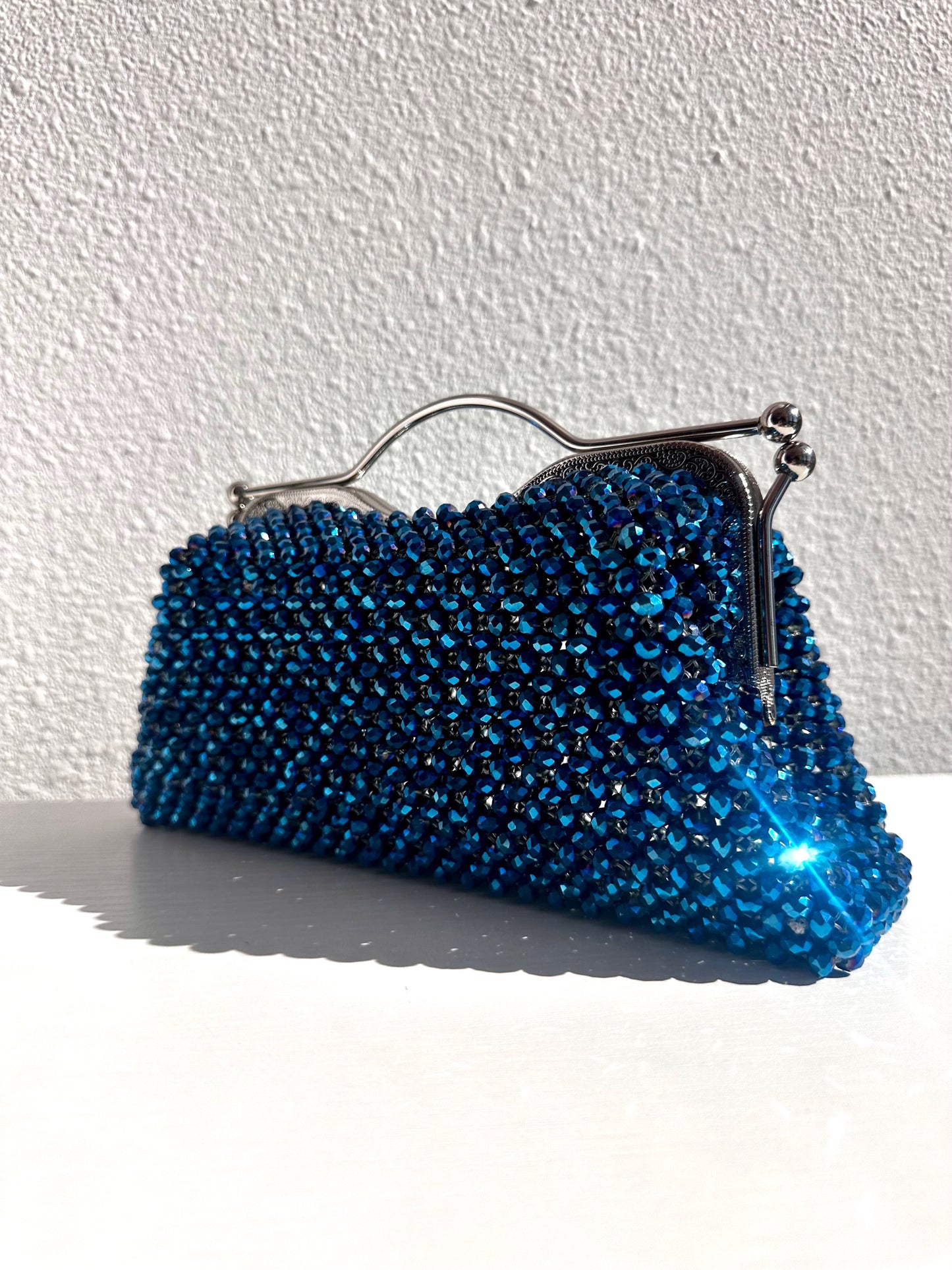 Boss Clutch (metallic blue)
