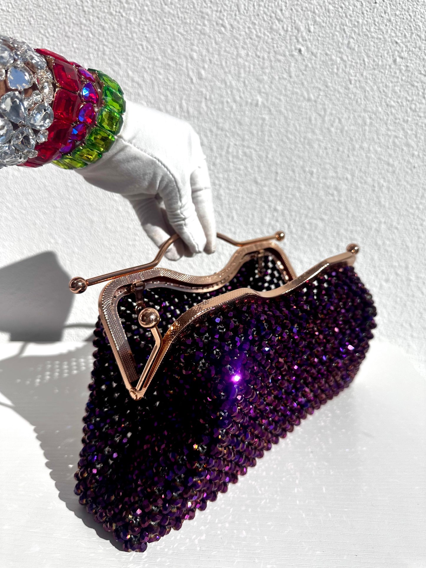 Boss Clutch (metallic purple)