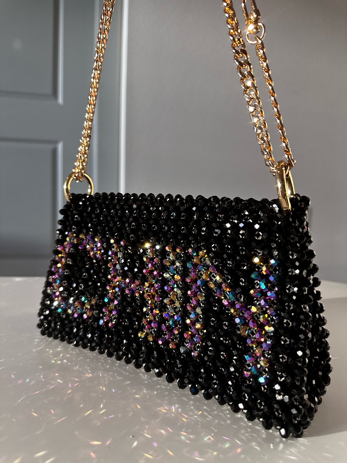 Oluchi’s Classic Outline Bag (black/multicolor)