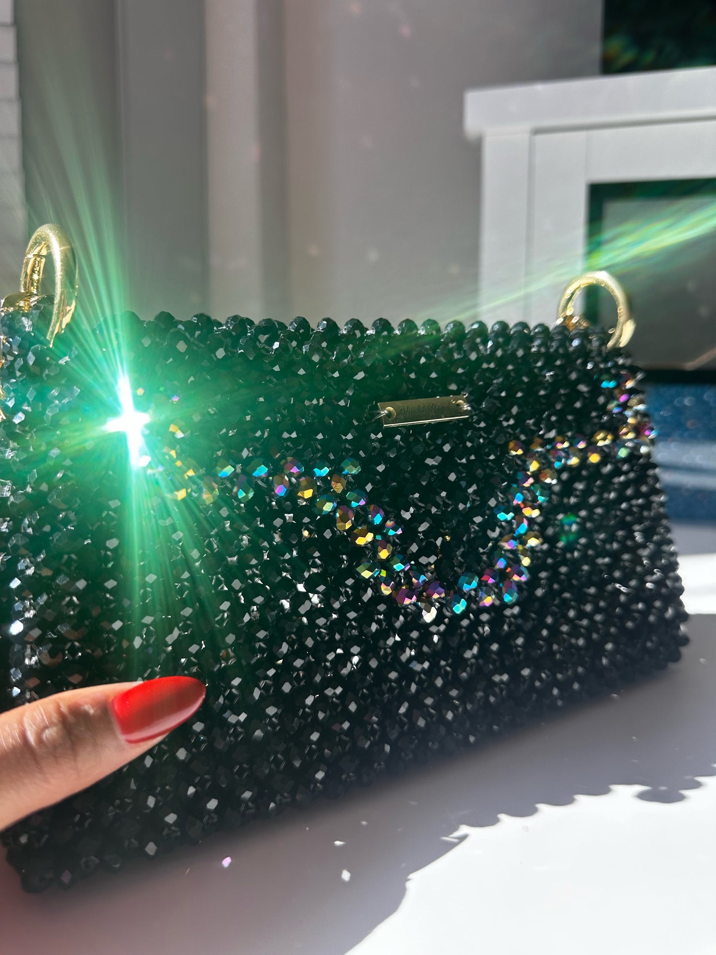 Oluchi’s Classic Outline Bag (black/multicolor)