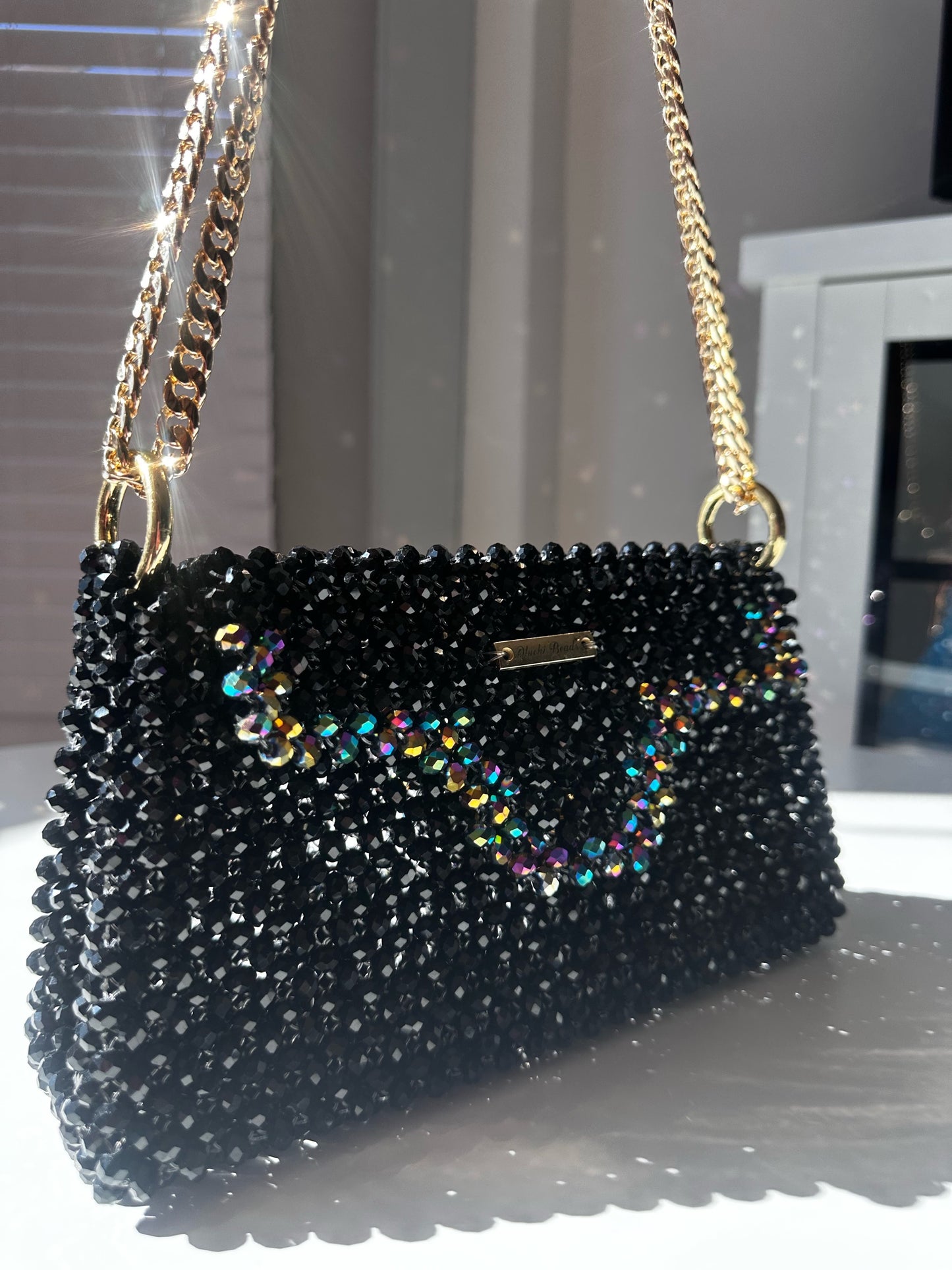 Oluchi’s Classic Outline Bag (black/multicolor)