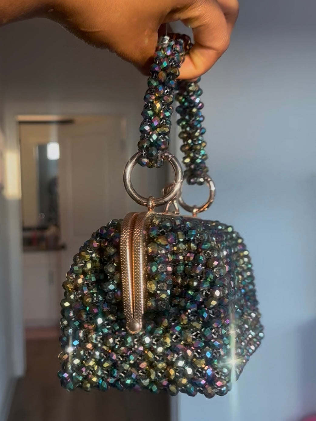 Cuboid Clutch (multicolor)