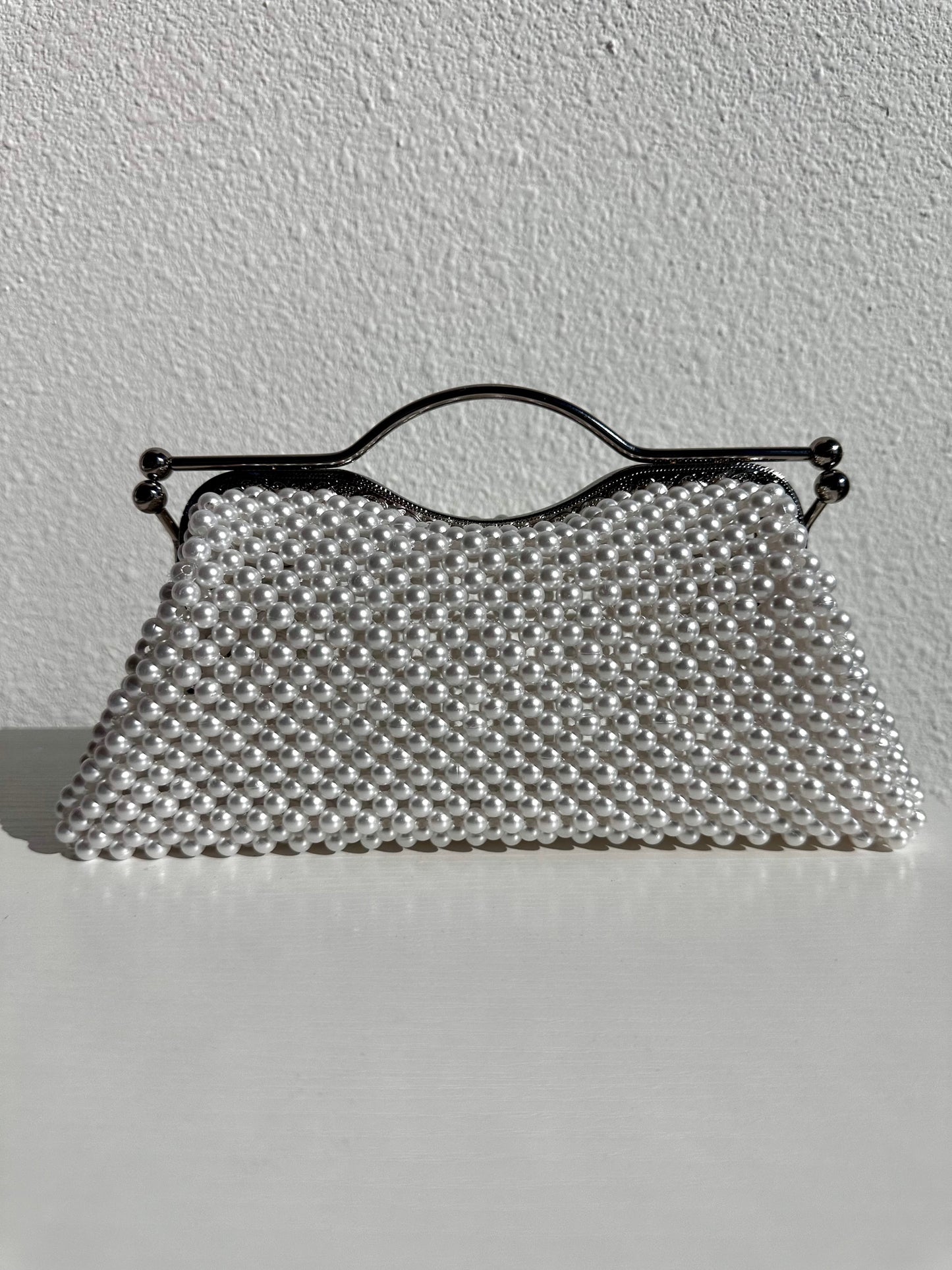Boss Clutch (white pearl)