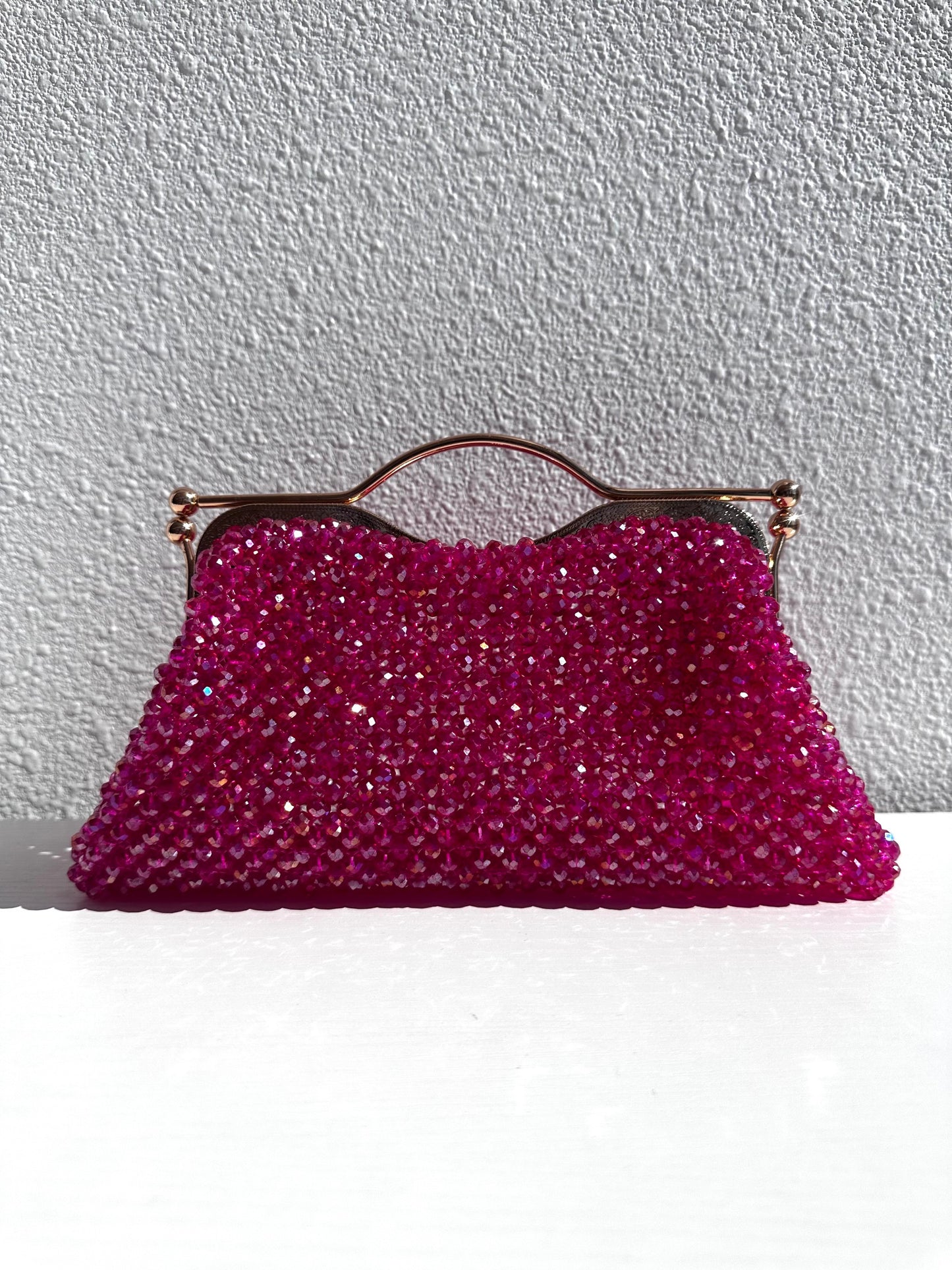 Boss Clutch (fuchsia)