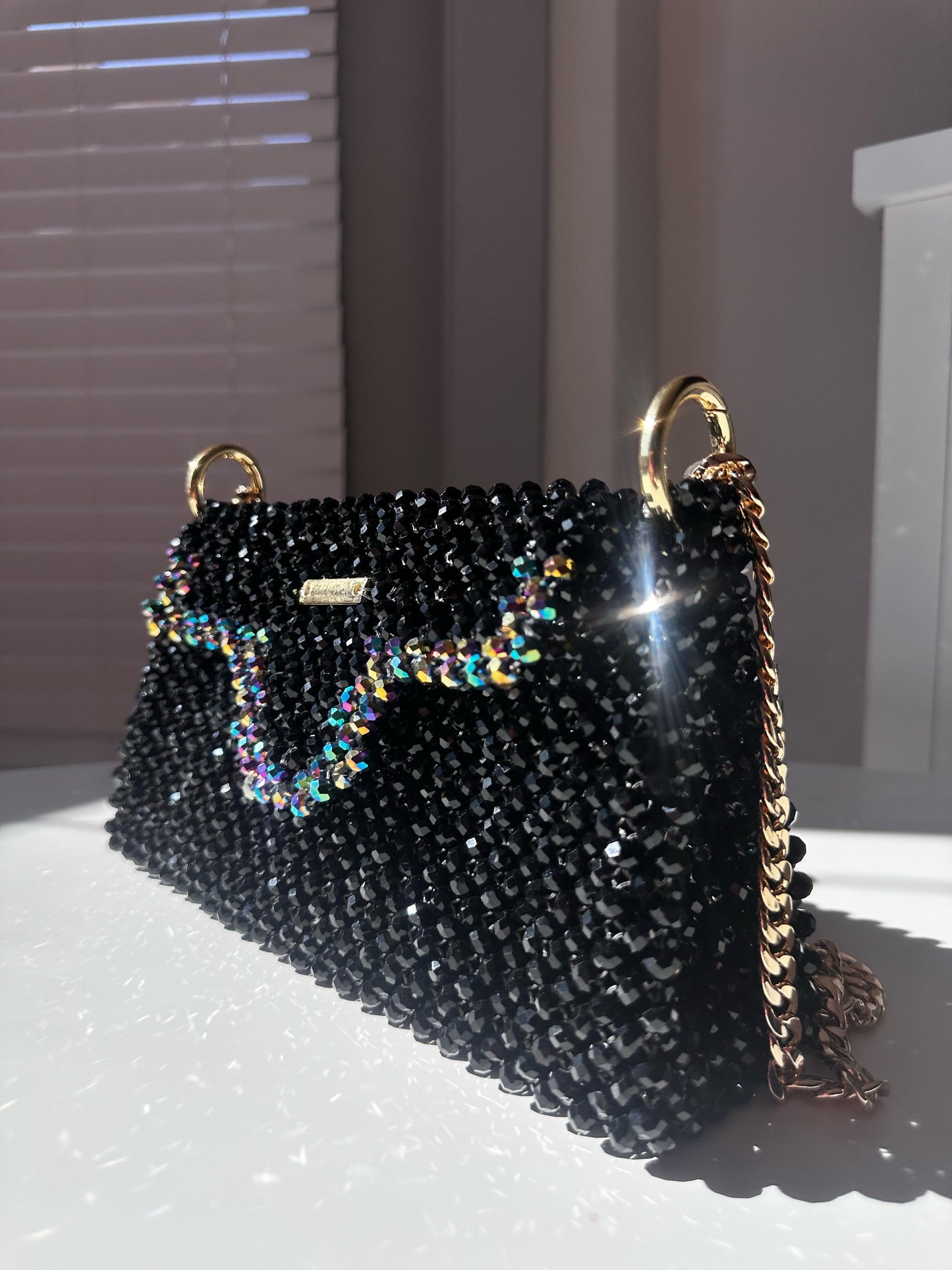 Oluchi’s Classic Outline Bag (black/multicolor)