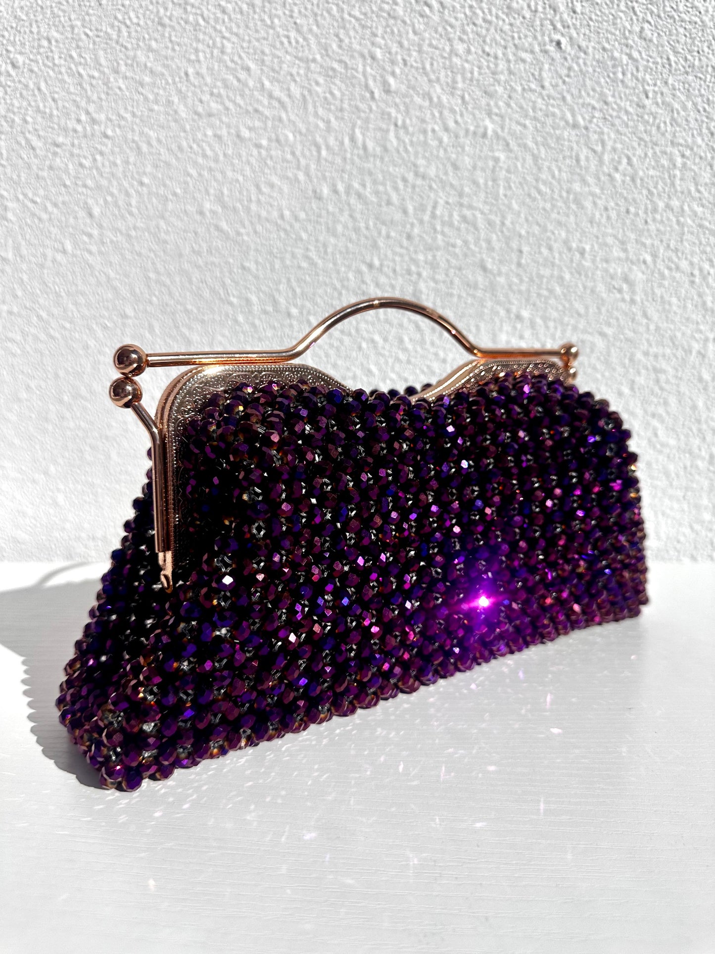 Boss Clutch (metallic purple)