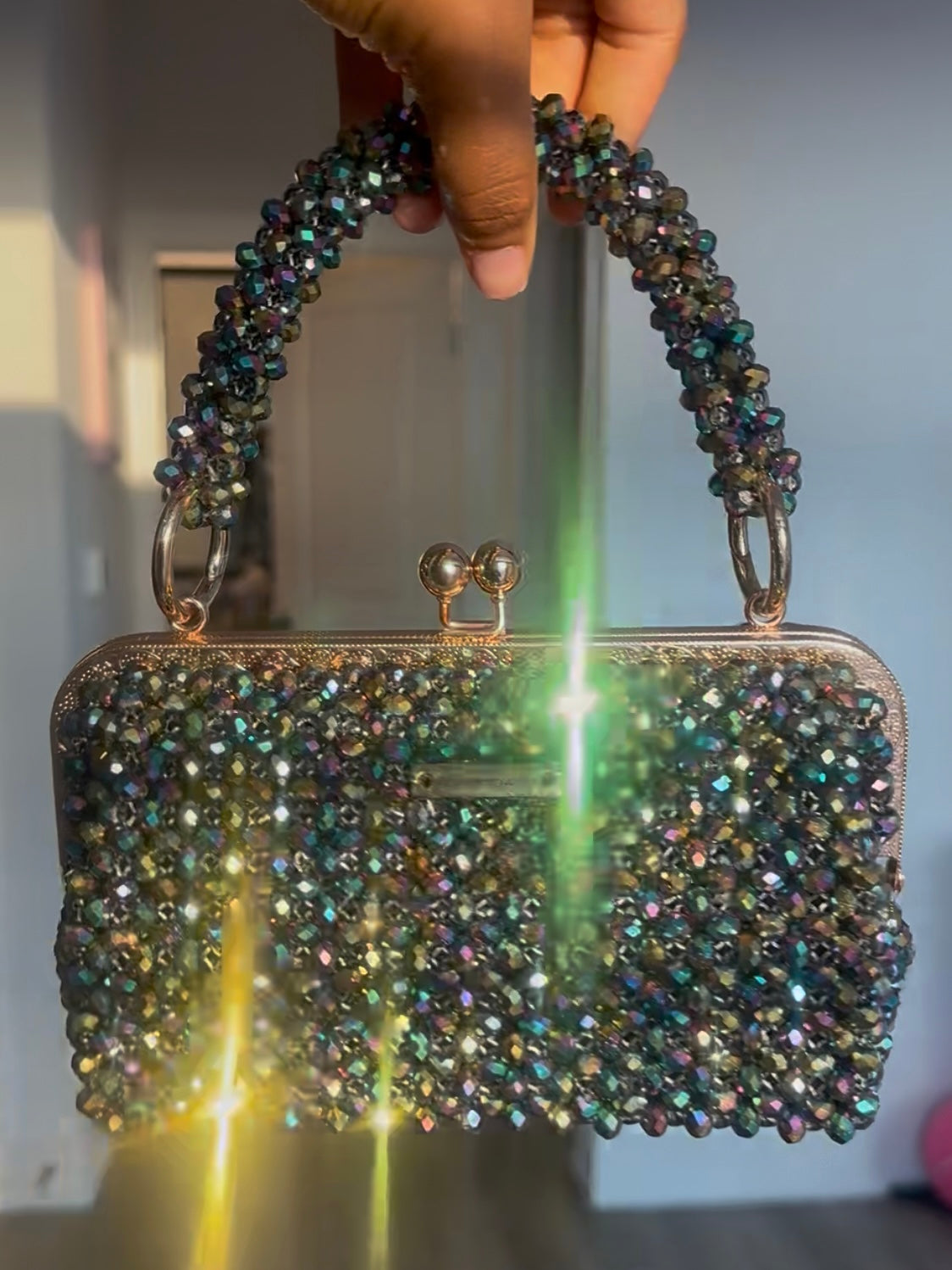 Cuboid Clutch (multicolor)