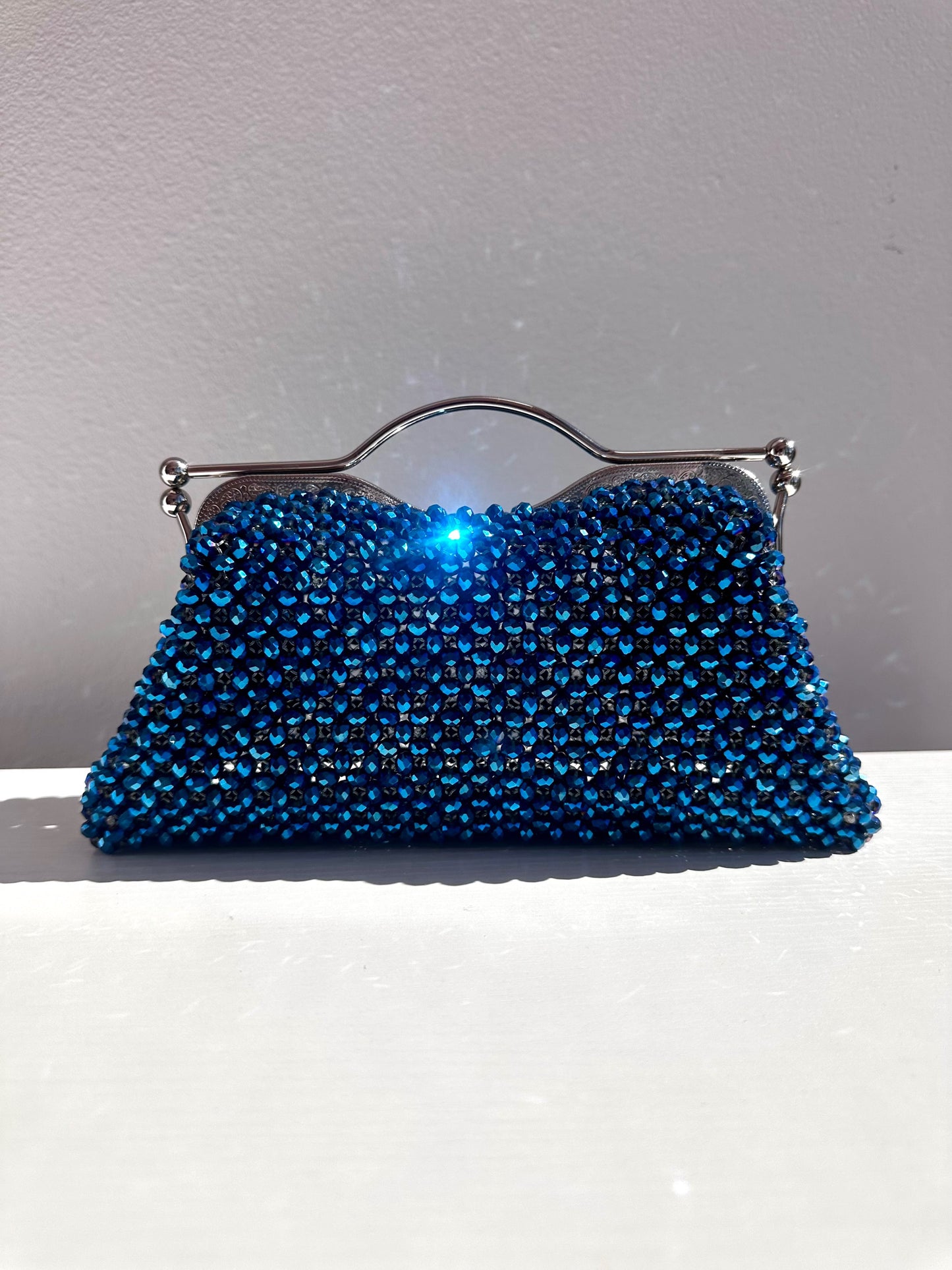 Boss Clutch (metallic blue)