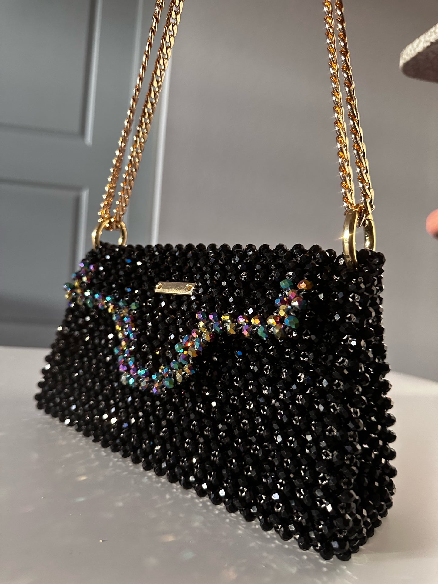 Oluchi’s Classic Outline Bag (black/multicolor)