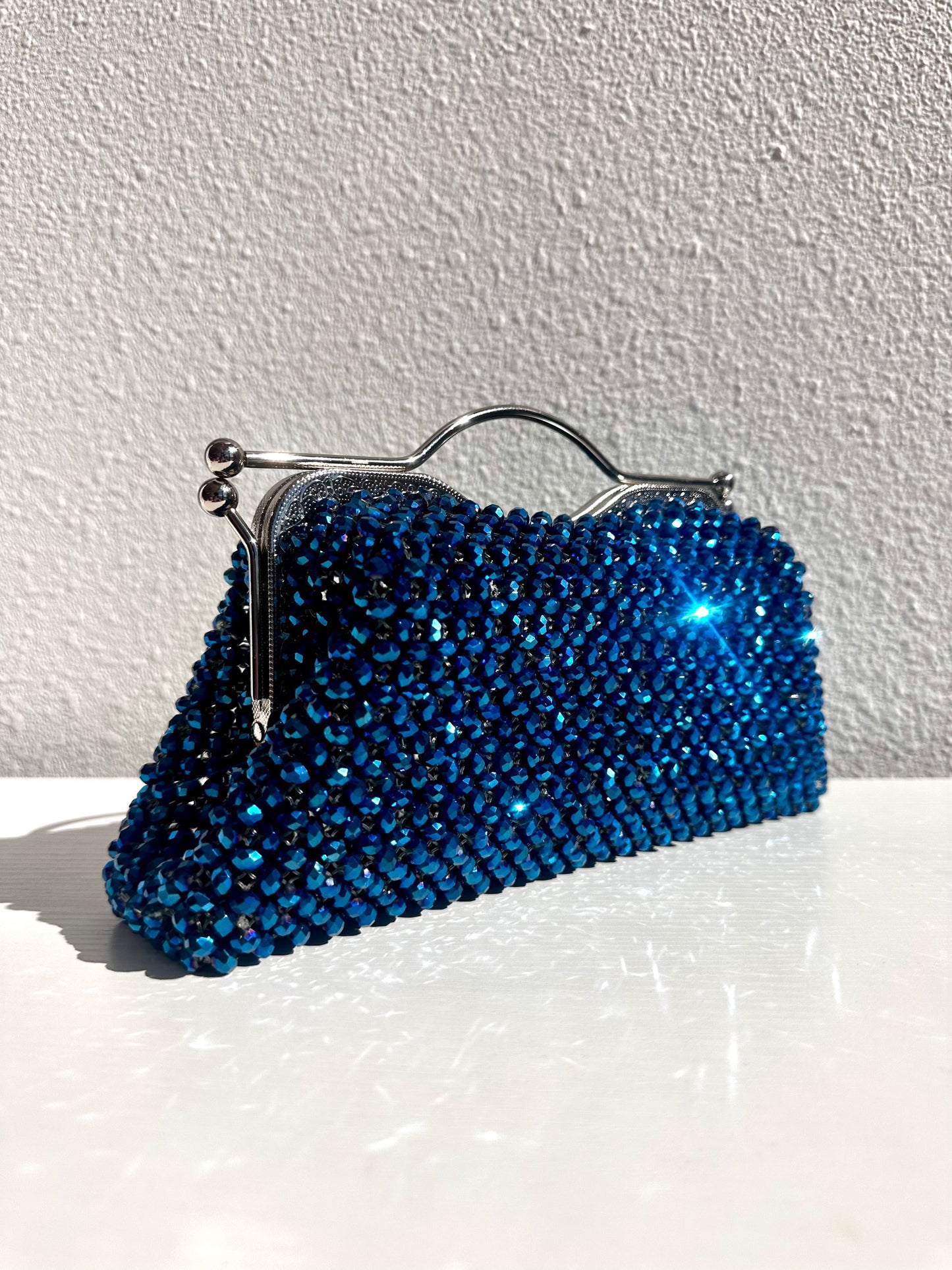 Boss Clutch (metallic blue)