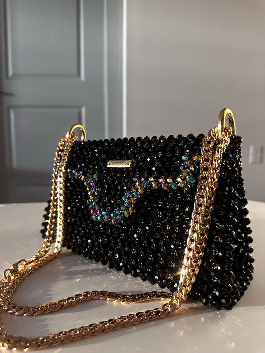 Oluchi’s Classic Outline Bag (black/multicolor)