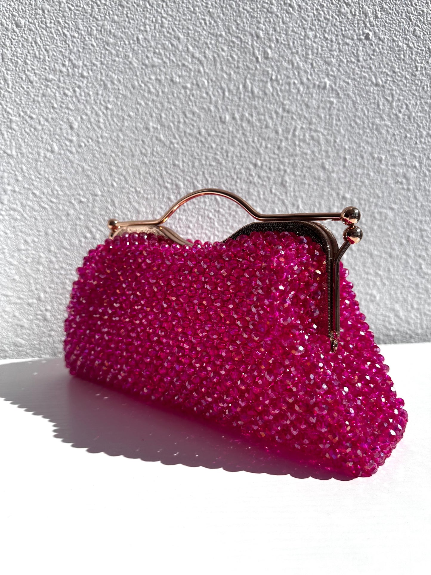 Boss Clutch (fuchsia)
