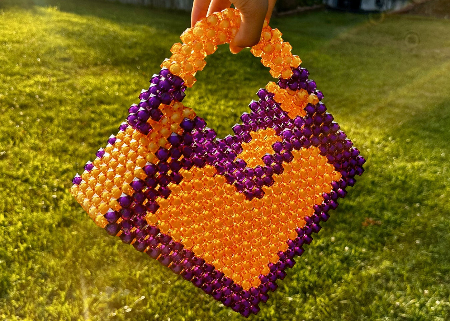 Diamond Heart Bag