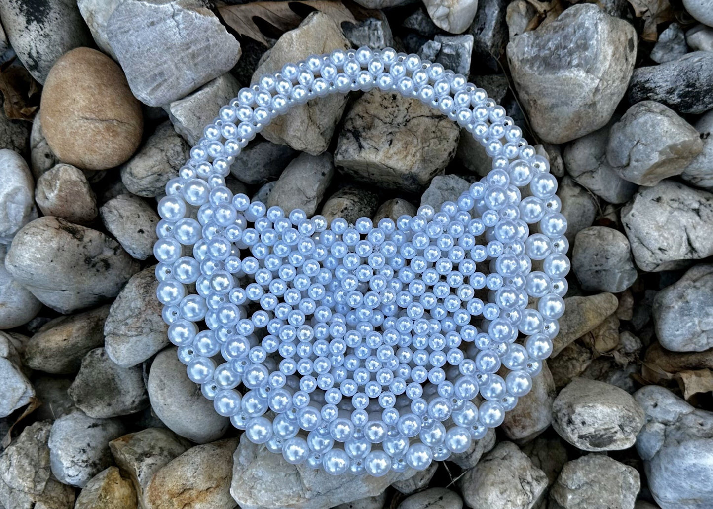 Halo Pearl Purse